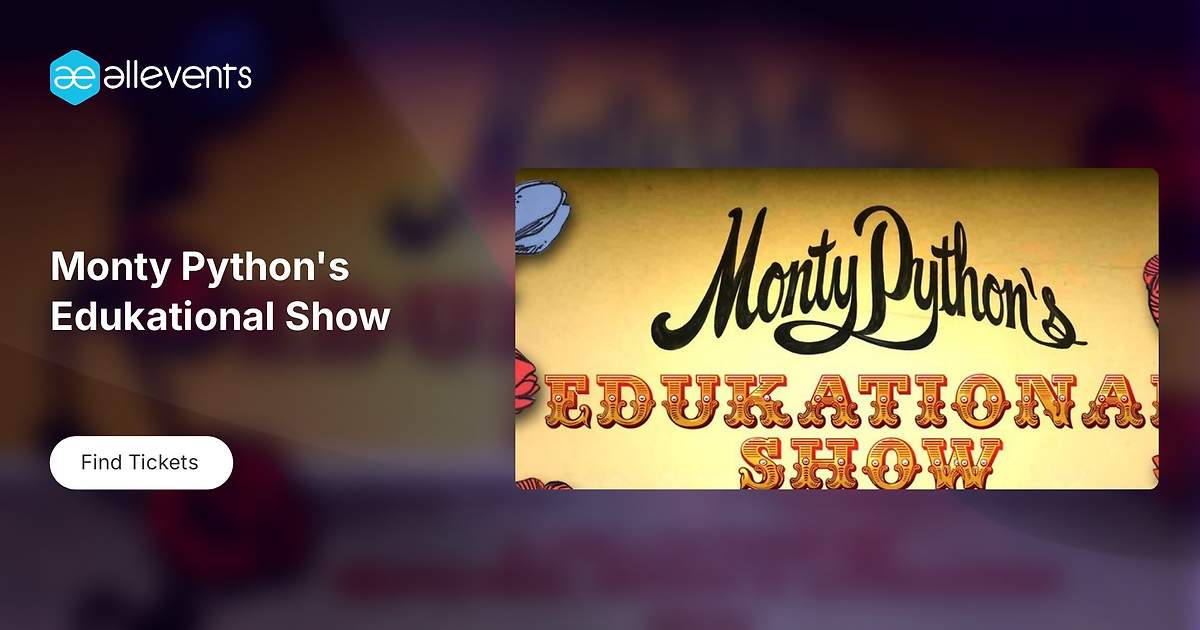 Monty Pythons Edukational Show, 1404 6th Ave, Altoona, PA, United ...