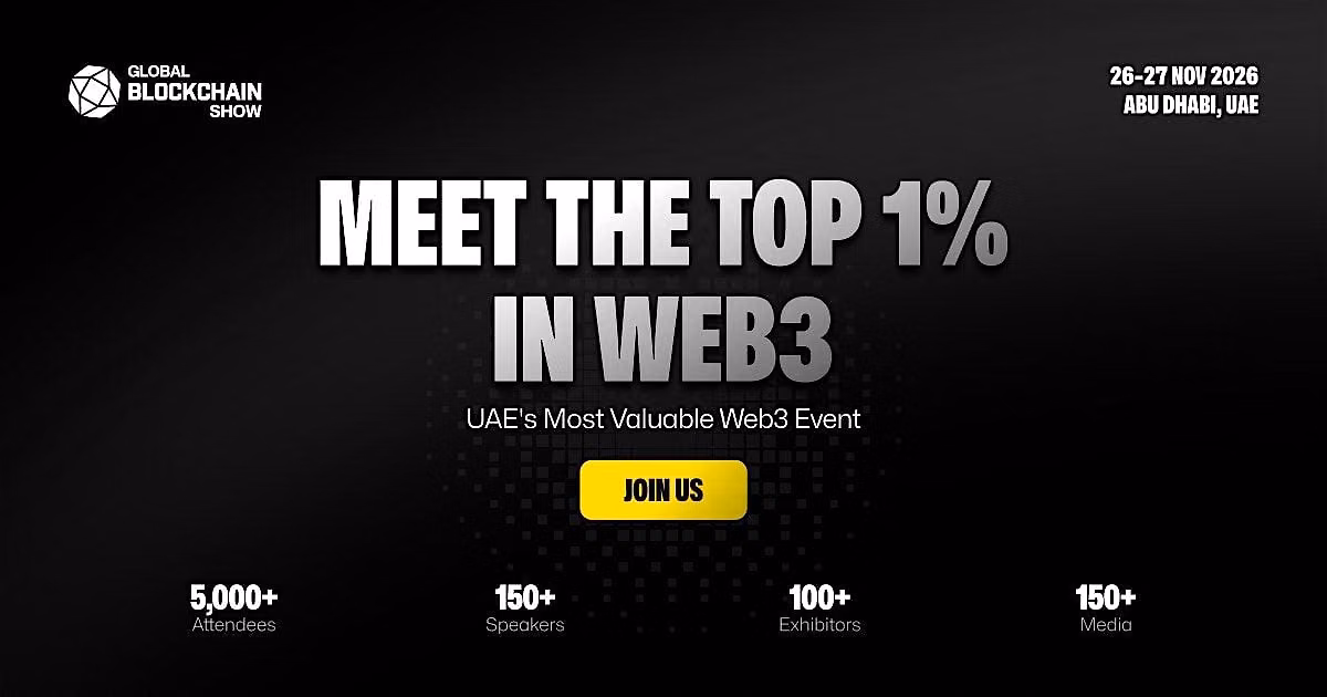 Global Blockchain Show Abu Dhabi - November 2026