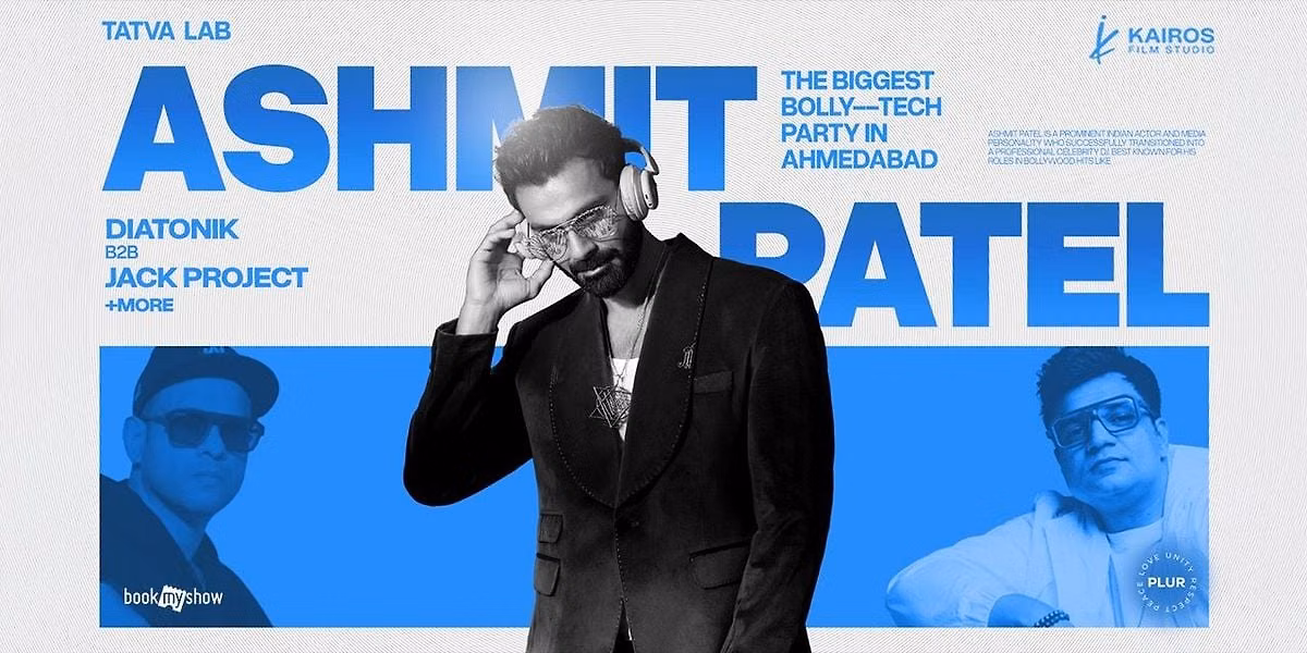 Actor / Dj - Ashmit Patel Live in Ahmedabad
