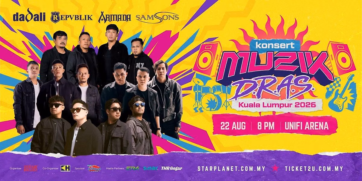 Konsert Muzik D.R.A.S. in Kuala Lumpur 2026