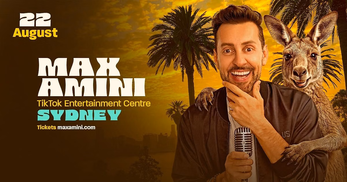 Max Amini Live in Sydney