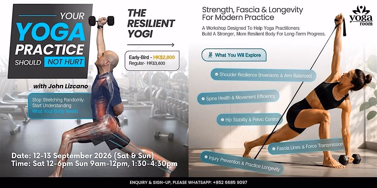 The Resilient Yogi - A Workshop with John Lizcano