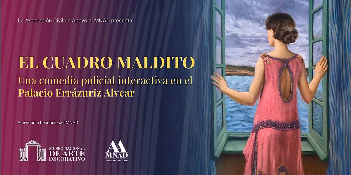 El cuadro maldito · Comedia policial interactiva en el Museo Decorativo
