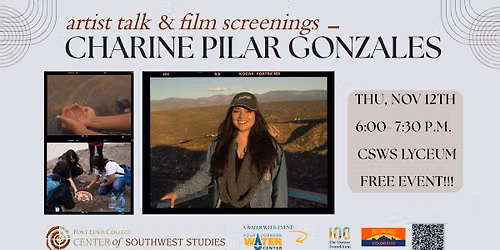 Artist Talk & Film Screenings: Charine Pilar Gonzales
