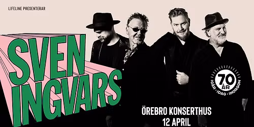 Sven Ingvars \u2013 Ig\u00e5r. Idag. Imorgon. 70 \u00e5r.