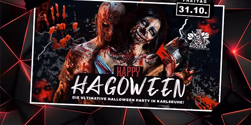 \ud83c\udf83 Happy hAGOween \u2013 Die ultimative Halloween Party in Karlsruhe! \ud83d\udc7b