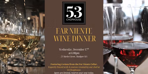 Far Niente Wine Dinner