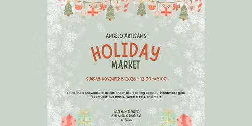 Angelo Artisan's Holiday Market