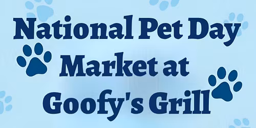 National Pet Day at Goofy's Grill