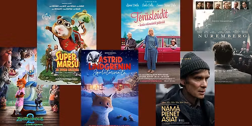 Rekolan Kinon elokuvat 27.-29.12.