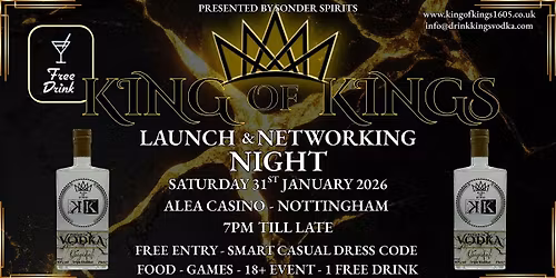 King of Kings Vodka - Launch Party