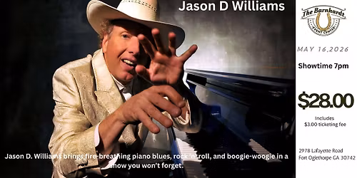 Music Series at The Barnhardt featuring Jason D Williams