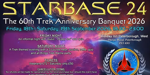 The 60th Trek Anniversary Banquet 2026
