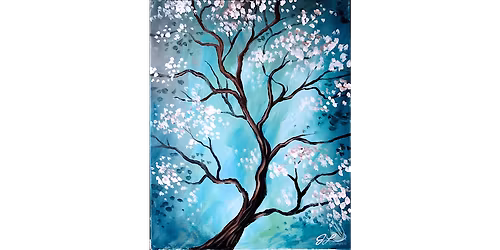 The Calming, Zen Cherry Blossom Tree - Paint and Sip in Houston | Classpop!\u2122
