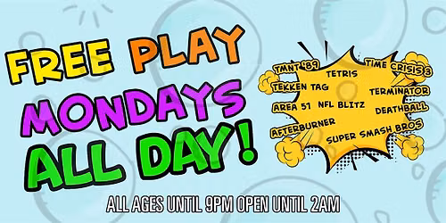 Free Play Monday