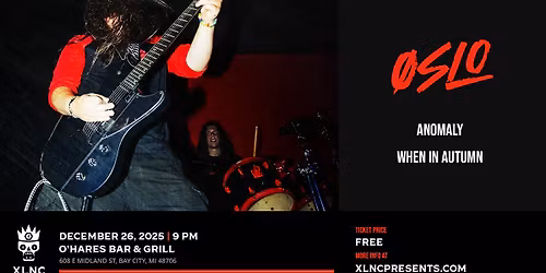 \u00d8slo | December 26 at O'Hares Bar & Grill