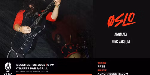 \u00d8slo | December 26 at O'Hares Bar & Grill