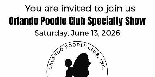 Orlando Poodle Club Specialty Show