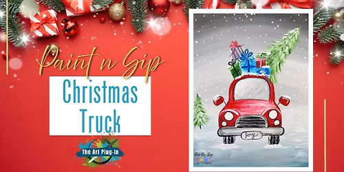 Paint n Sip - Christmas Truck