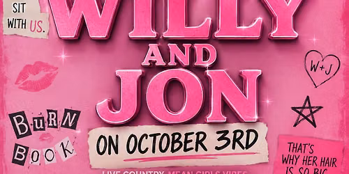 Willy and Jon on OCTOBER 3rd
