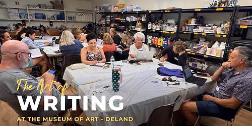 The Art of Writing at the Museum of Art-DeLand