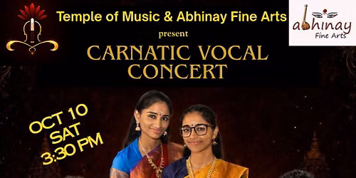 Carnatic Vocal Concert by Kiran and Nivi