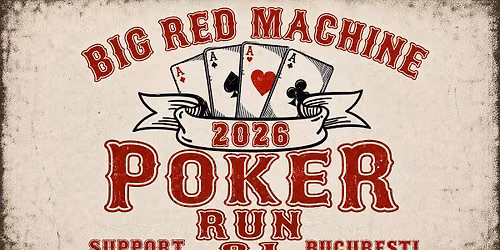 Poker Run - Big Red Machine 