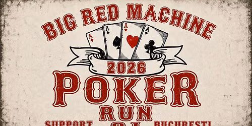 Poker Run - Big Red Machine
