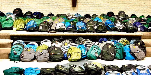 SOLD OUT! 2025 Winter Backpacks filling party