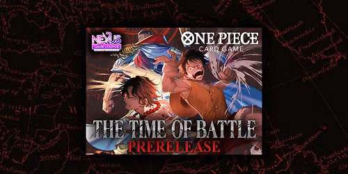 One Piece The Time of Battle [OP-16] Prerelease