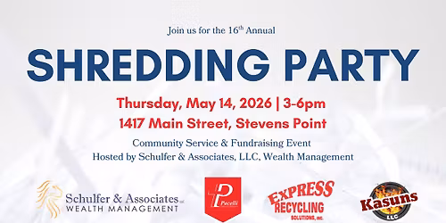 16th Annual Shredding Party