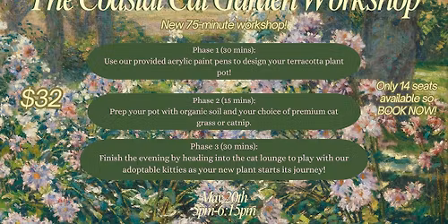 The Coastal Cat Garden Workshop \ud83c\udf3f\ud83d\udc3e