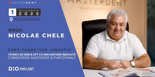Tehnici de sinus lift cu implantare imediat\u0103 - Considera\u021bii anatomice \u0219i func\u021bionale