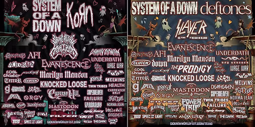 Sick New World - Las Vegas - with System of a Down, KoRn, Bring Me The Horizon, and more