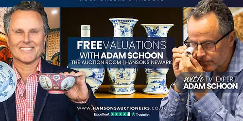 Valuation Roadshow with TV expert Adam Schoon at The Auction Room, Hansons Newark
