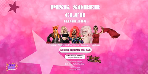 Pink Sober Club - Hamilton