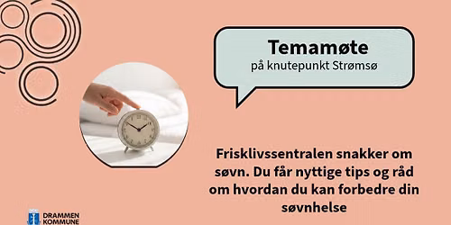 Temam\u00f8te p\u00e5 knutepunkt Str\u00f8ms\u00f8