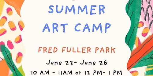 Call for Students for Outdoor Summer Art Camp
