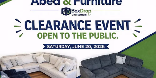 Open to the Public Mattress and Furniture Clearance Event