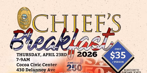 Chief's Breakfast 2026