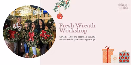 Fresh Wreath Workshop at Mezzo Market