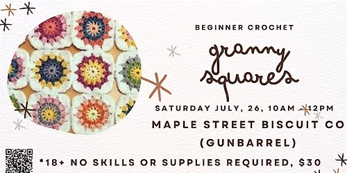 Beginner Crochet: Granny Squares