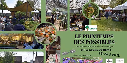 LE PRINTEMPS DES POSSIBLES