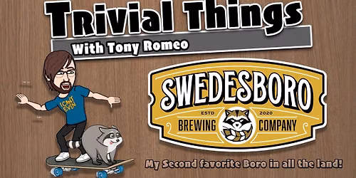 Trivial Things Trivia Wednesday at Swedesboro Brewing