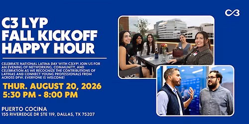 C3 LYP  Fall Kickoff Happy Hour