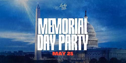 Memorial Day Party at Lucky Bar
