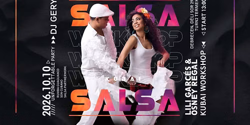 Autentikus Kubai Salsa & Son Workshop: Lili Garc\u00e9s & Osney Regal | Debrecen