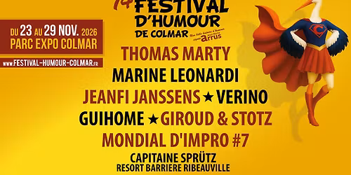 14e Festival d'Humour de Colmar