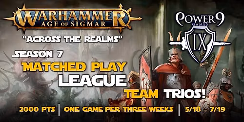 AOS: Matched Play League Season 7 (teams)