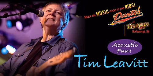 Tim Leavitt in Dante's at Firefly's BBQ
